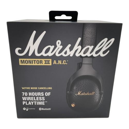 Marshall (マーシャル) ヘッドホン MONTOR Ⅲ A.N.C