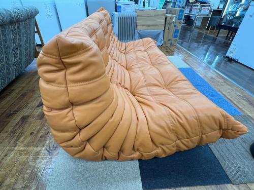 ligne roset  3人掛けソファー キャメル カバー付き ROSETTOGO