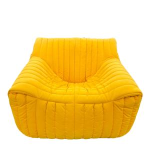 1人掛けソファー イエロー ファブリック ROSETSandra アニー・イエロイムス