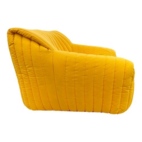 1人掛けソファー イエロー ファブリック ROSETSandra アニー・イエロイムス