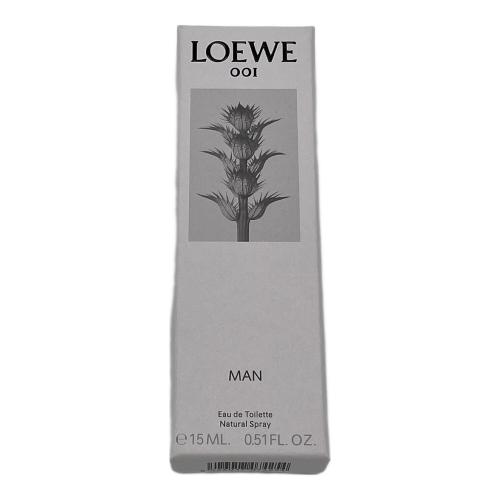 LOEWE (ロエベ) オードトワレ 001 マン 15ml 残量80%-99%