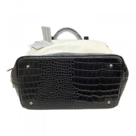 SRIXON (スリクソン) ゴルフバッグ ブラック×ホワイト タグ付 合皮 GGB