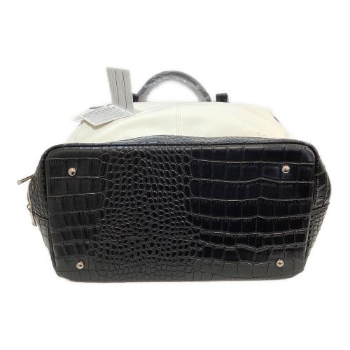 SRIXON (スリクソン) ゴルフバッグ ブラック×ホワイト タグ付 合皮 GGB-S151