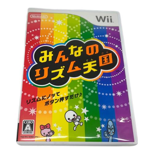 Wii用ソフト みんなの リズム天国 CERO A (全年齢対象)