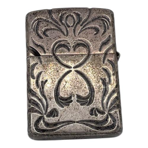 ZIPPO 2003年 アラベスク(3面連続彫り) ■ヤケ有