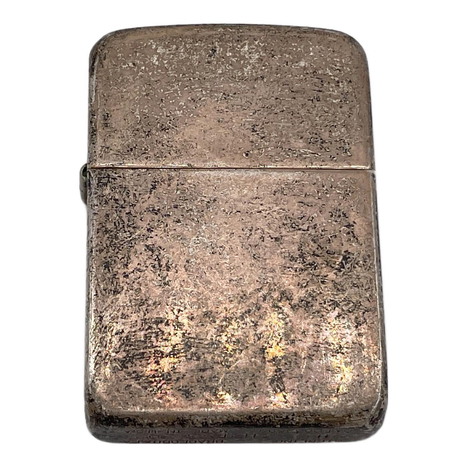 ZIPPO ジッポー2002年 スターリングシルバー ライター ZIPPO