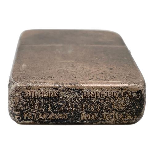 ZIPPO (ジッポー) ZIPPO 2002年製 スターリングシルバー(SILVER925)