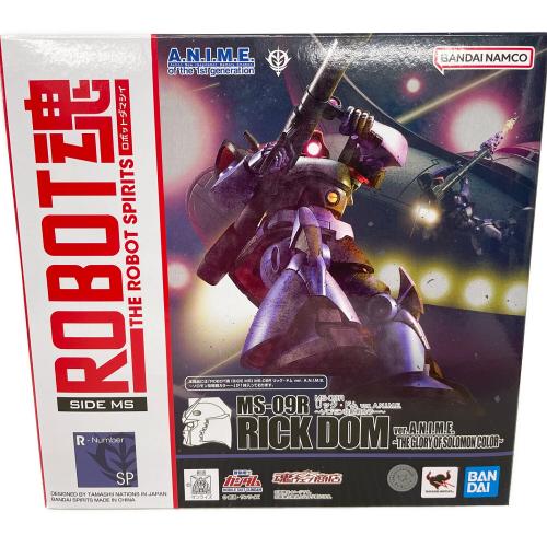 BANDAI (バンダイ) フィギュア TAMASHII NATIONS MS-09R リックドム  ver. A.N.I.M.E. ソロモン攻略戦カラー ROBOT魂