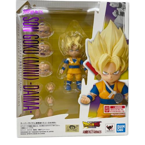 BANDAI (バンダイ) フィギュア TAMASHII NATIONS ドラゴンボールDAIMA S.H.Figuarts スーパーサイヤ人孫悟空(ミニ)-DAIMA-　輸送箱有
