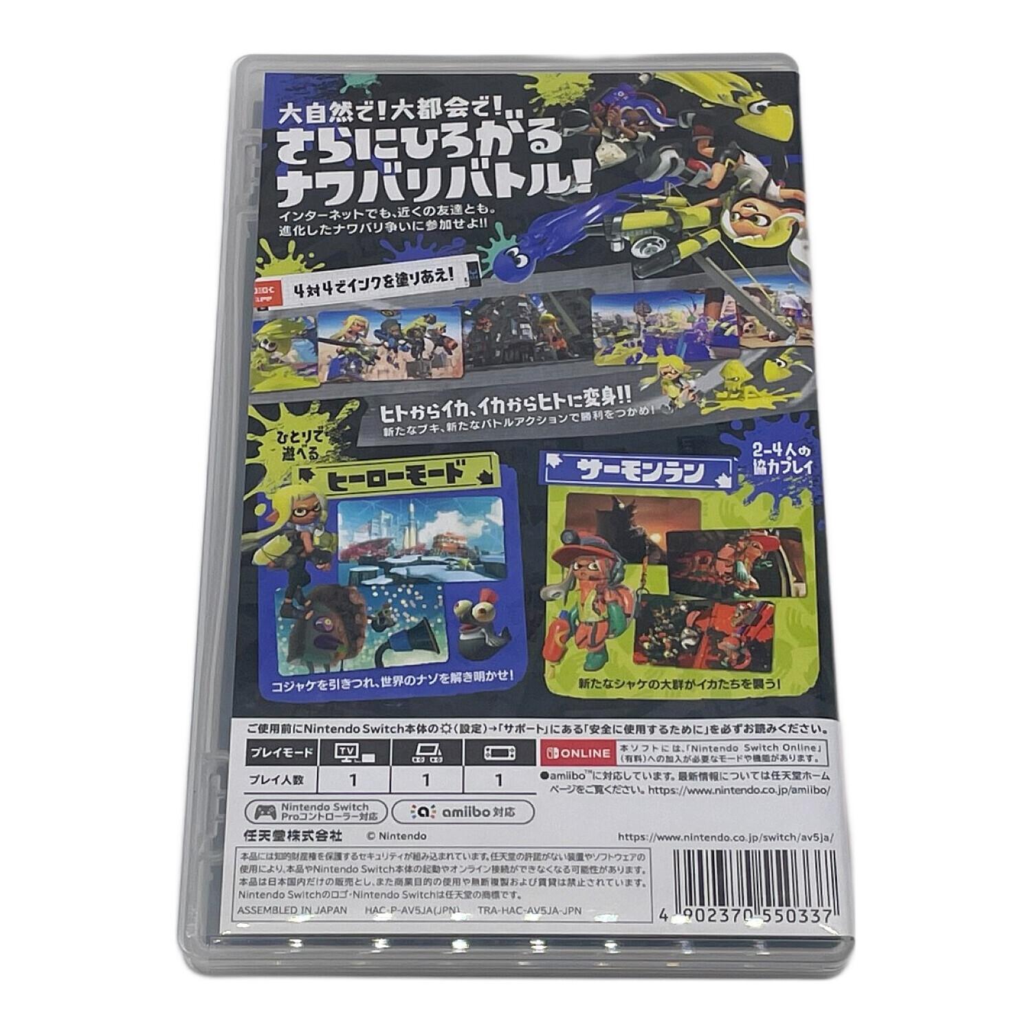 スプラトゥーンソフト スプラトゥーン3 Nintendo Switch用ソフト Nintendo