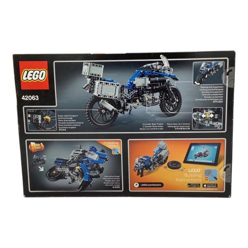 LEGO テクニック BMW R 1200 GS アドベンチャー 42063