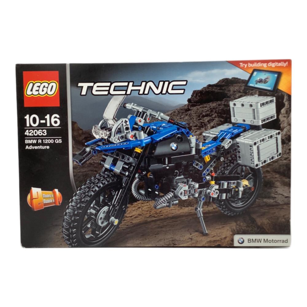 ちょこ⭐︎プロフ必読 LEGO テクニック 男の子おもちゃ 42063 BMW R 1200 GS アドベンチャー