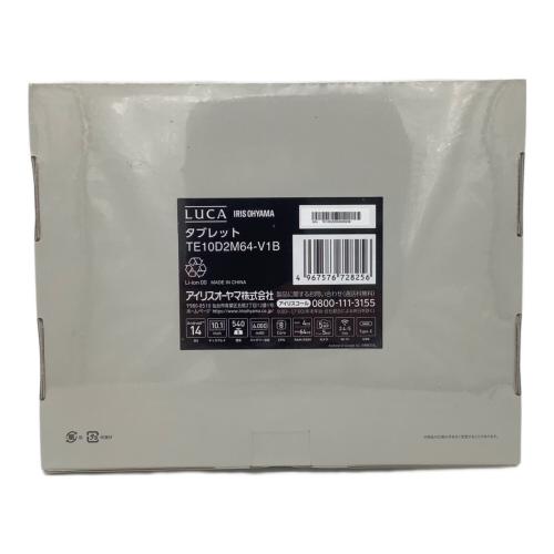 IRIS OHYAMA (アイリスオーヤマ) タブレット 未開封品 TE10D2M64-V1B メモリ : 4 GB