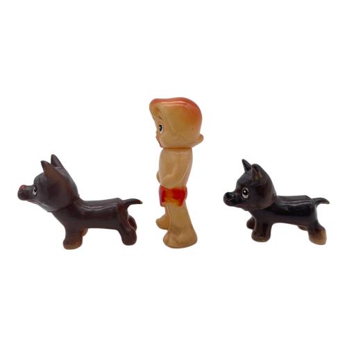 狼少年ケン ソフビ3体セット