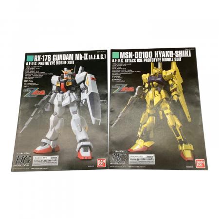 プラモデル HG 1/144 ゼータガンダム[U.C.0088]/百式/ガンダムMk-II