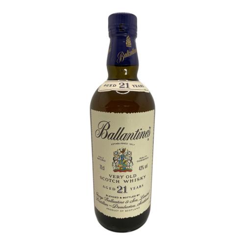 Ballantine's (バランタイン) ウィスキー 21年 700ml 未開封