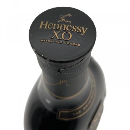 ヘネシー (Hennessy) コニャック 700ml 箱付 XO 黒キャップ XO 未開封