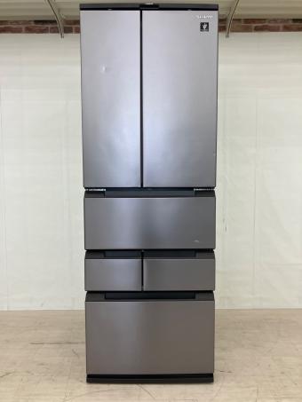 SHARP (シャープ) 6ドア冷蔵庫 SJ-MF46J-H 2022年製  457L
