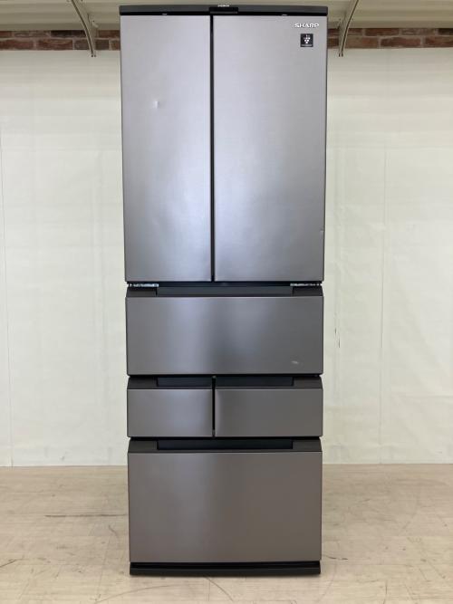 SHARP (シャープ) 6ドア冷蔵庫 SJ-MF46J-H 2022年製  457L