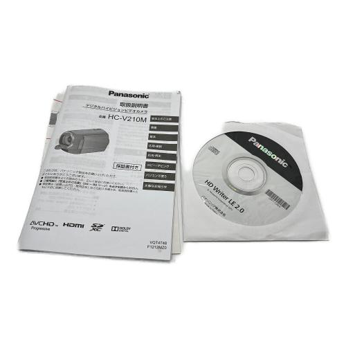 Panasonic (パナソニック) デジタルビデオカメラ HC-V210M