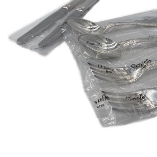 Christofle (クリストフル) カトラリーセット ■リュバンシリーズ ナイフ×2、スプーン×2、フォーク×2