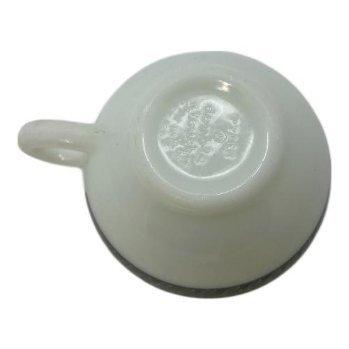 Pyrex (パイレックス) カップ&ソーサー オールドパイレックス グレーローレル