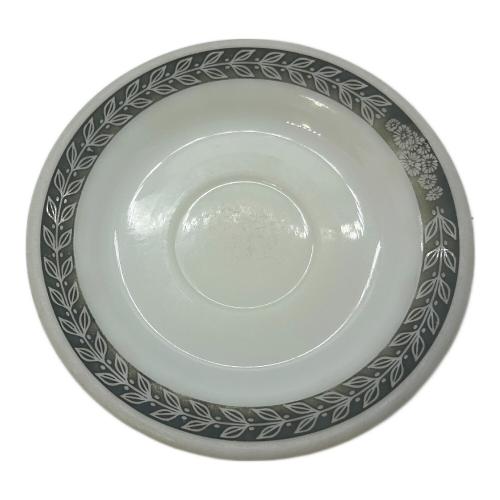 Pyrex (パイレックス) カップ&ソーサー オールドパイレックス グレーローレル