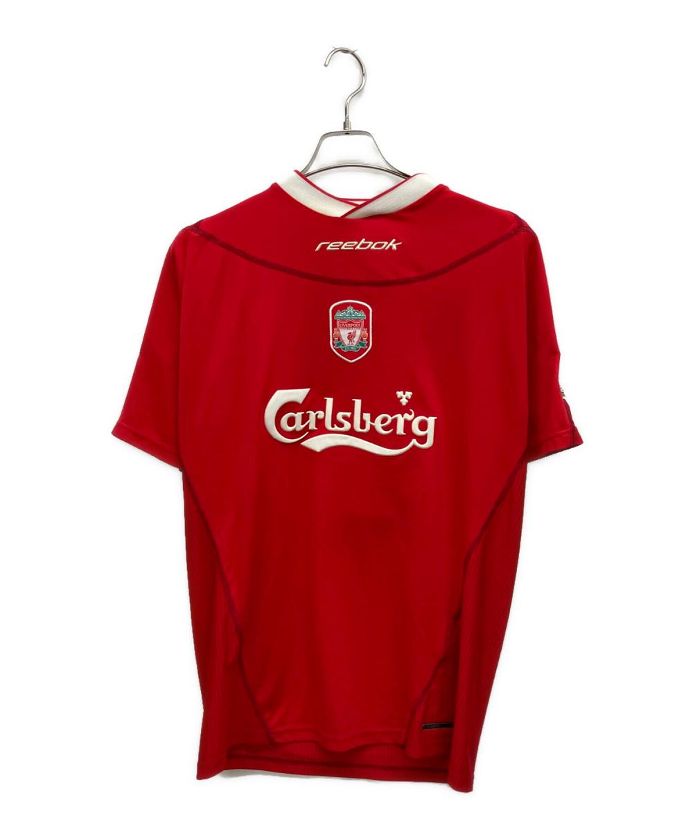 REEBOK (リーボック) サッカーユニフォーム レッド サイズ:SMALL
