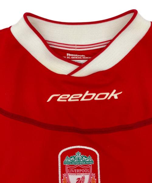 REEBOK (リーボック) サッカーユニフォーム レッド サイズ:SMALL