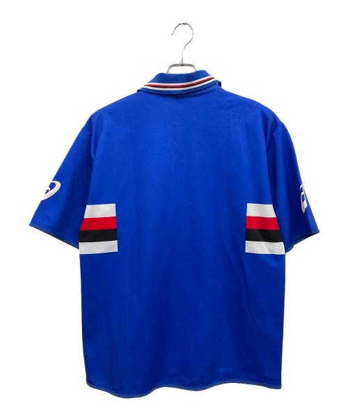 asics (アシックス) サッカーユニフォーム ネイビー サイズ:M