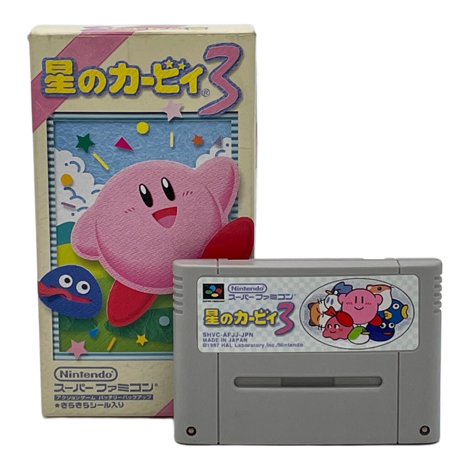 星のカービィ3 スーパーファミコン用ソフト -｜トレファクONLINE