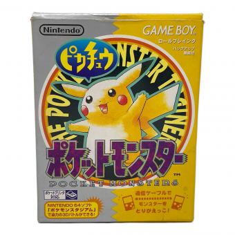 ポケットモンスターピカチュウ ゲームボーイ用ソフト -