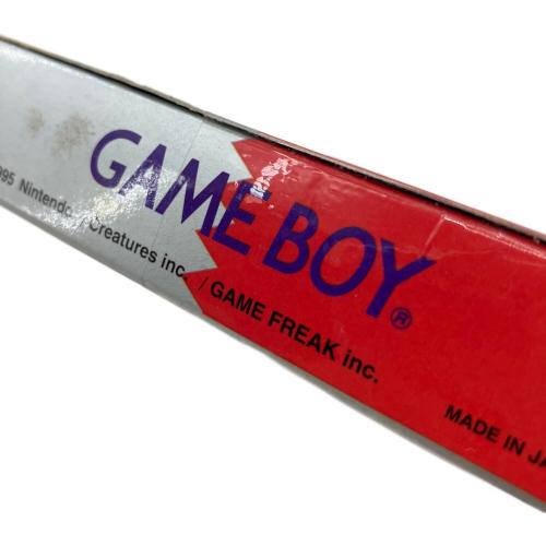 任天堂　ポケットモンスター赤 ゲームボーイ用ソフト 箱傷み有