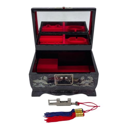 螺鈿細工 (ラデンザイク) ジュエリーボックス オルゴール付