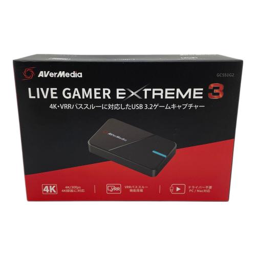 avermedia (アバーメディア) ゲームキャプチャー LIVE GAMER EXTREME 3 GC551G2