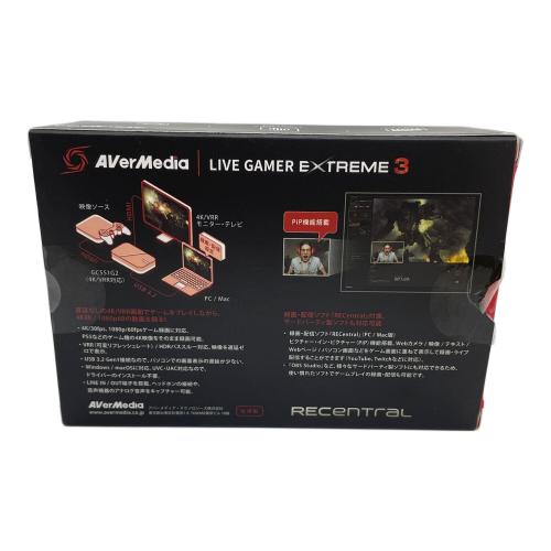avermedia (アバーメディア) ゲームキャプチャー LIVE GAMER EXTREME 3 GC551G2