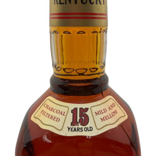 バーボンヒル15年 バーボン 750ml