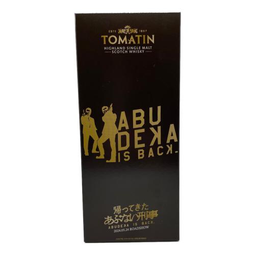 TOMATIN (トマーティン) ABDK(アブ刑事) スコッチウィスキー 12年 あぶない刑事ラベル 700ml