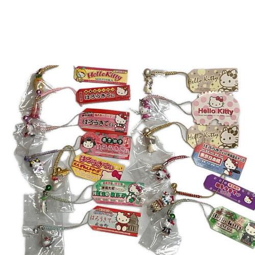 ハローキティ根付けセット(ハローキティ ネツケセット) およそ90個  @