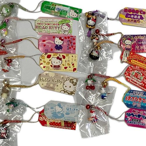 ハローキティ根付けセット(ハローキティ ネツケセット) およそ90個  @
