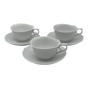 Meissen (マイセン) カップ&ソーサーセット 波の戯れホワイト