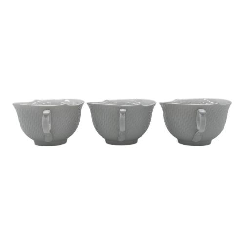 Meissen (マイセン) カップ&ソーサーセット 波の戯れホワイト