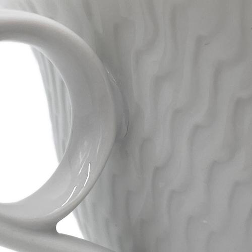 Meissen (マイセン) カップ&ソーサーセット 波の戯れホワイト