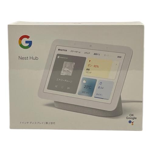 google (グーグル) スマートスピーカー(AIスピーカー) 2021年製 NEST HUB