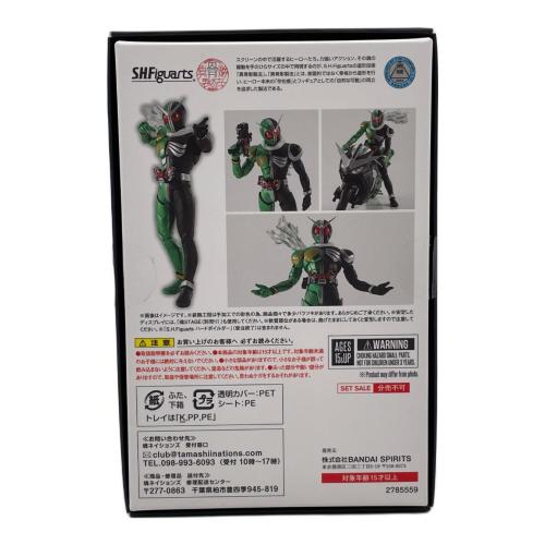 S.H.Figuarts (エス・エイチ・フィギュアーツ) 仮面ライダーW サイクロンスカル ■開封品・ブルーレイセット
