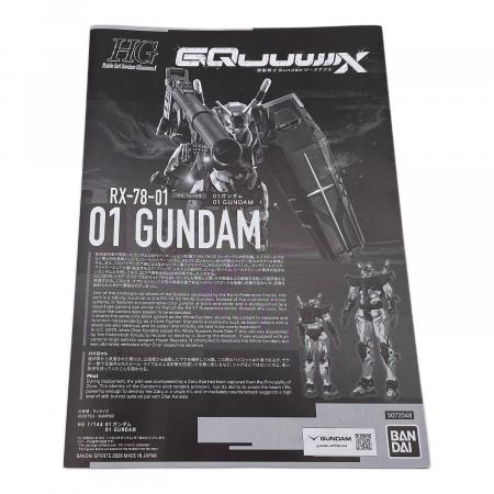 BANDAI (バンダイ) HG 1/144 01ガンダム プラモデル (ホビーオンライン