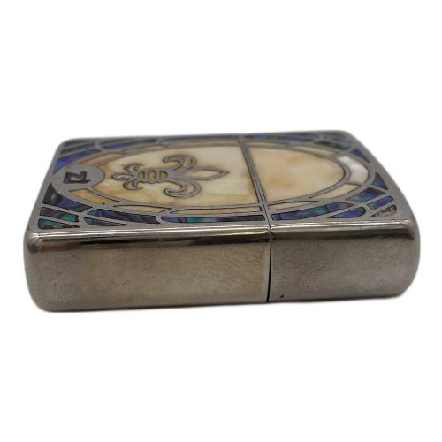 ZIPPO (ジッポ) オイルライター 2003年製 シェルインレイ