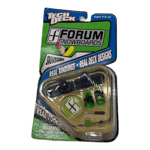 TECH DECK FORUM SNOWBOARDS フィギュア 箱傷み有