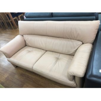 karimoku (カリモク) 2人掛けソファー ベージュ chitano Z1811