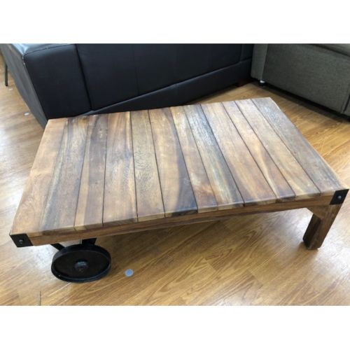 東谷 (アズマヤ) トロリーテーブル ブラウン